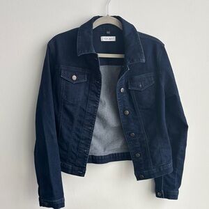 Yoga Jeans Dark Navy Denim Jacket